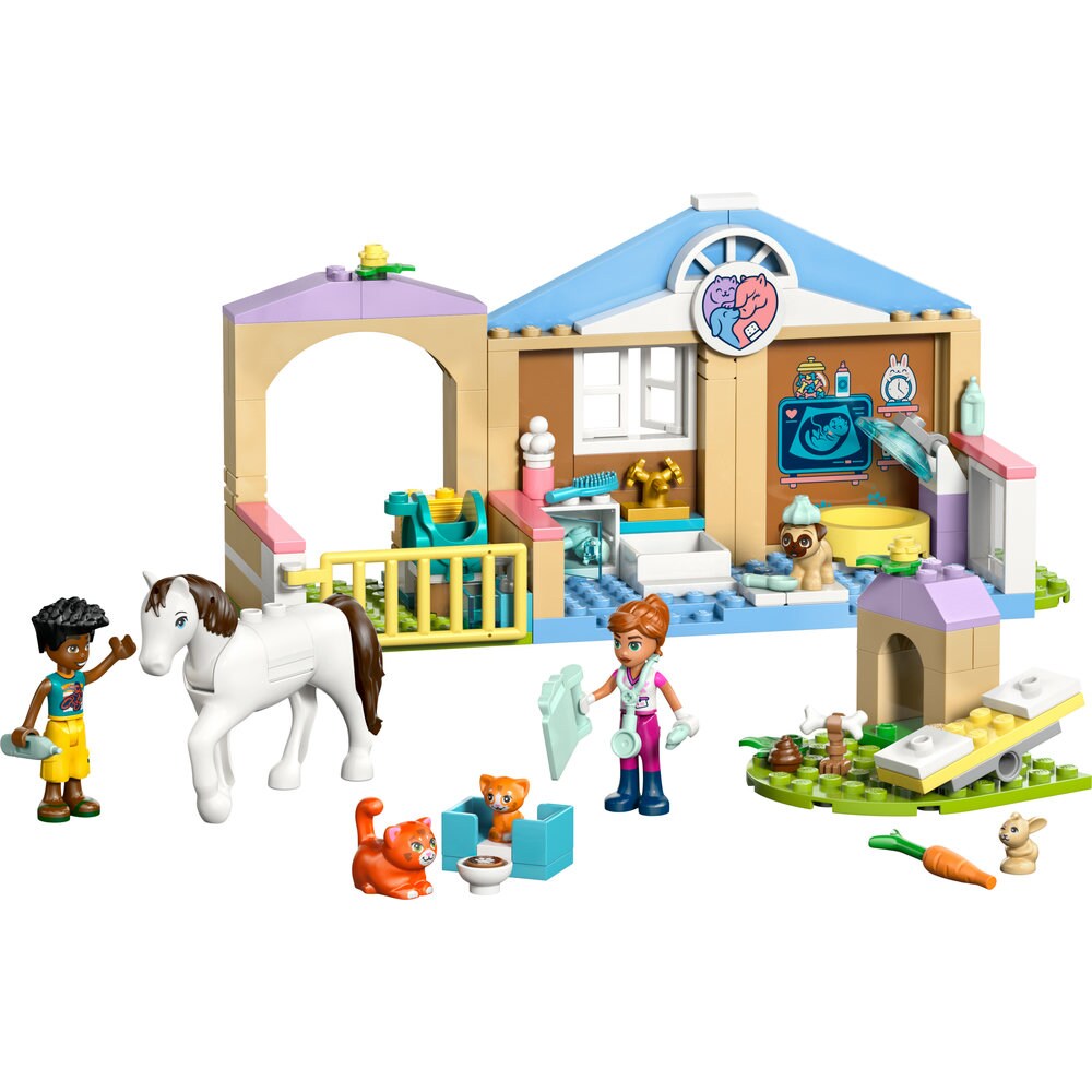 LEGO Friends: Clinica veterinara 42696, 4 ani+, 141 piese	