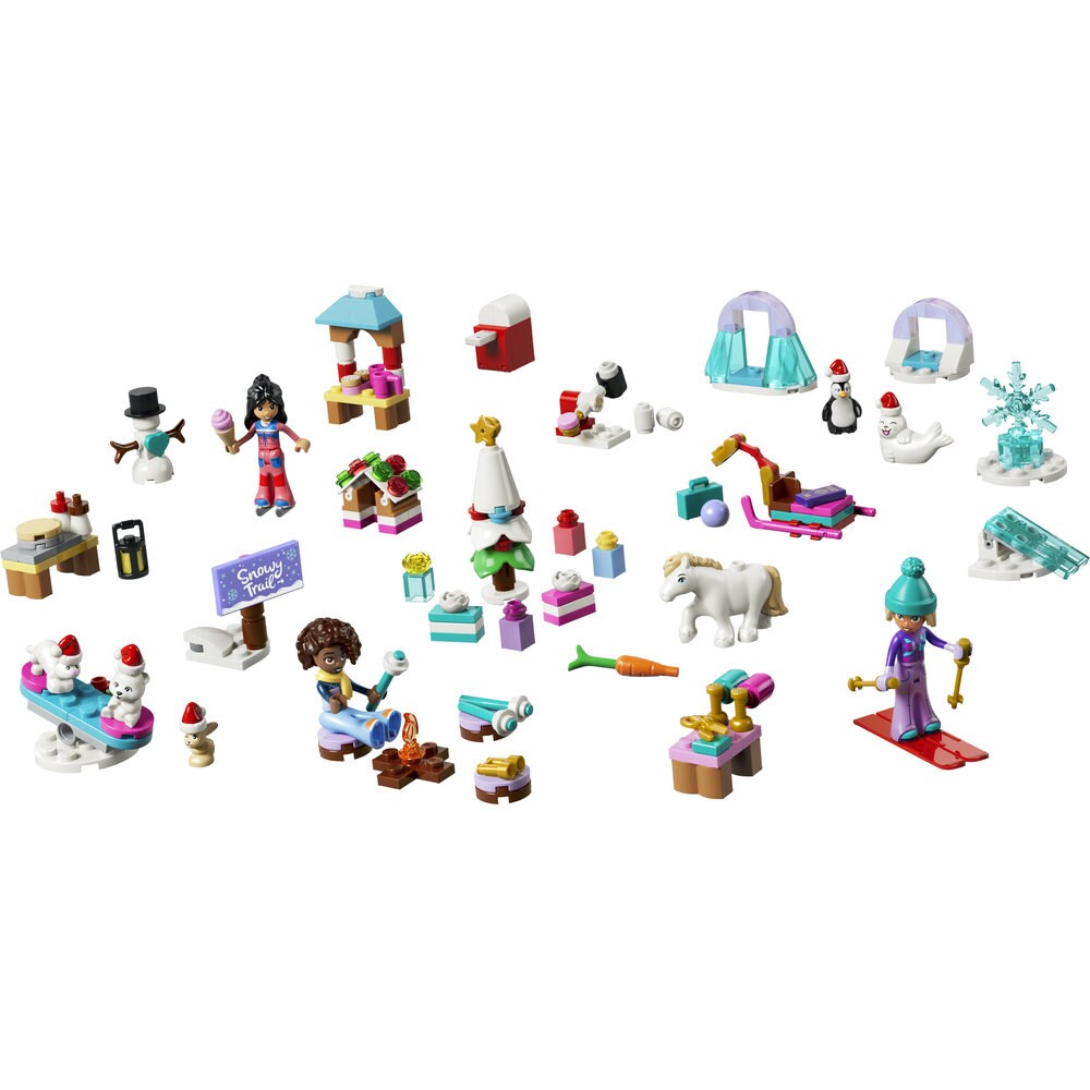 LEGO Friends: Calendar de advent 2026 42698, 6 ani+, 211 piese