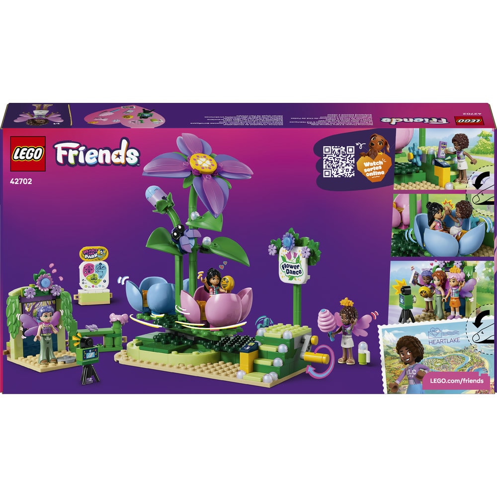 LEGO Friends: Floare rotitoare si ceasca pentru zane 42702, 7 ani+, 321 piese