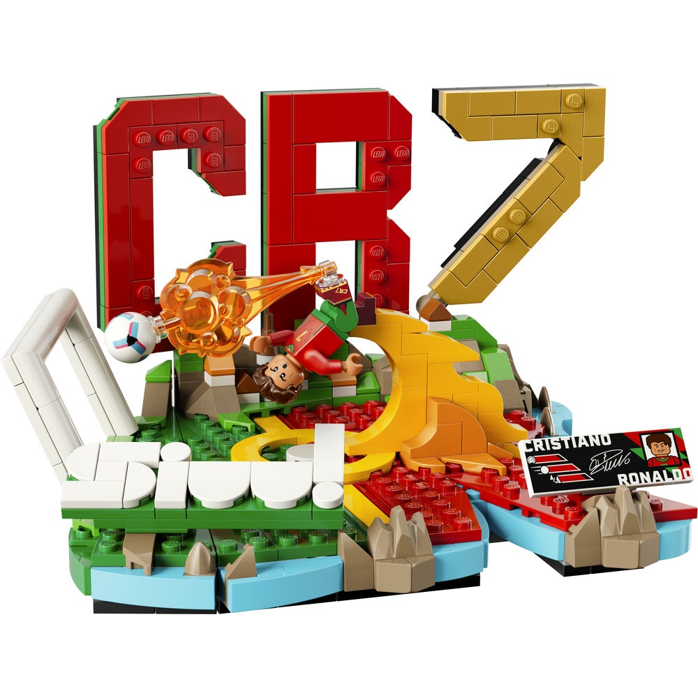 LEGO Editions: Cristiano Ronaldo Momente importante din fotbal 43012, 10 ani+, 490 piese