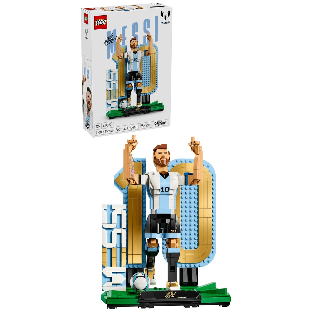 LEGO Editions: Lionel Messi  Legenda a fotbalului 43015, 12 ani+, 958 piese