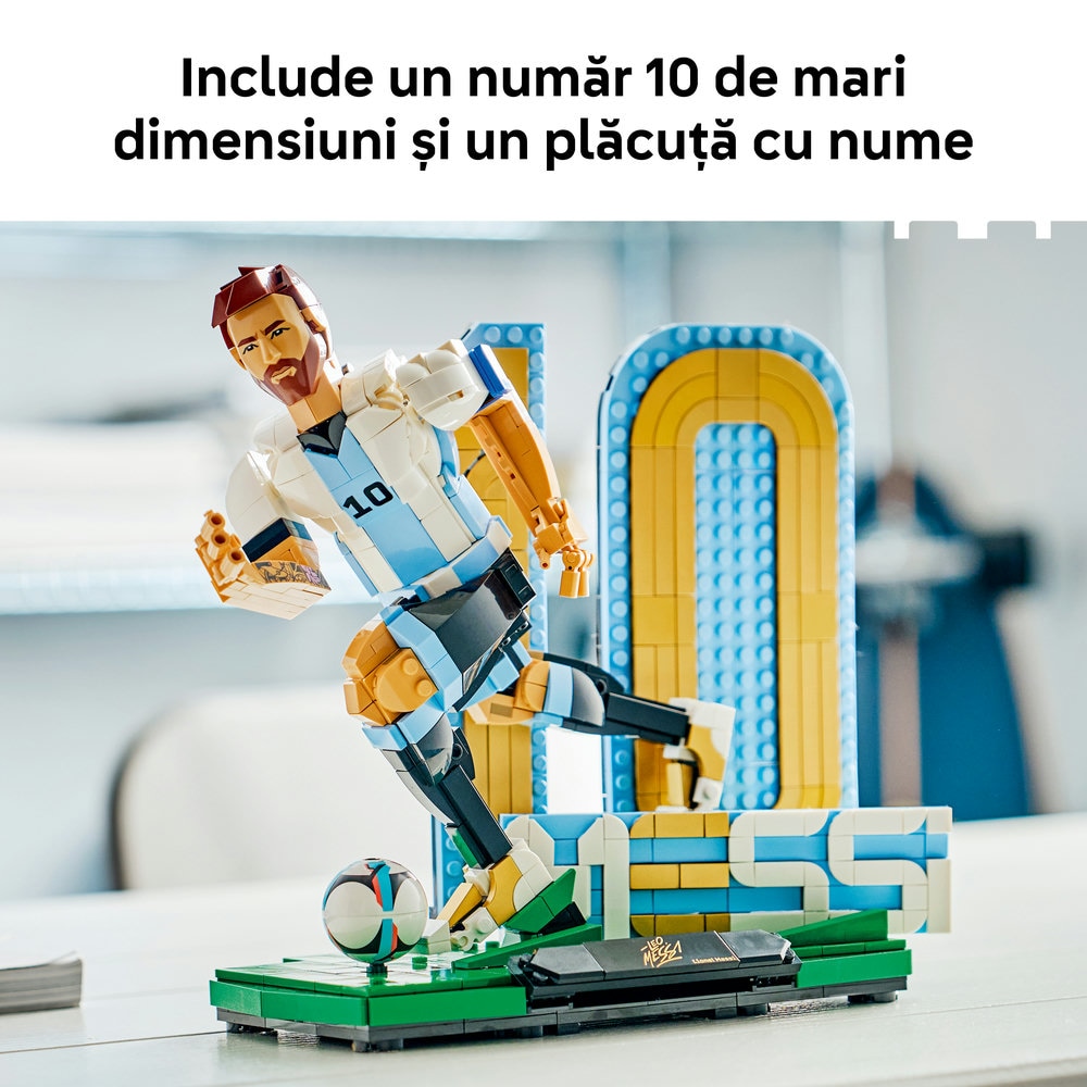 LEGO Editions: Lionel Messi  Legenda a fotbalului 43015, 12 ani+, 958 piese