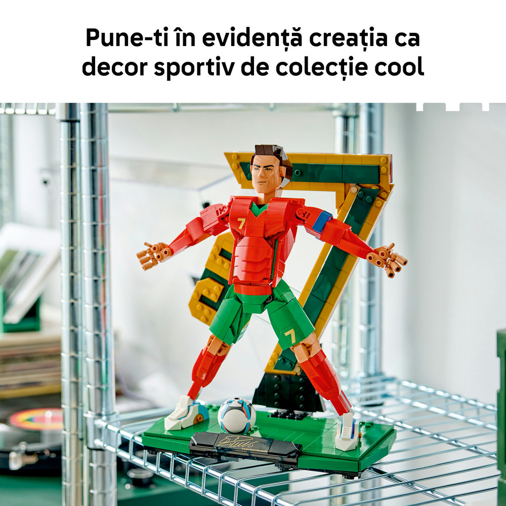 LEGO Editions: Cristiano Ronaldo  Legenda a fotbalului 43016, 12 ani+, 854 piese