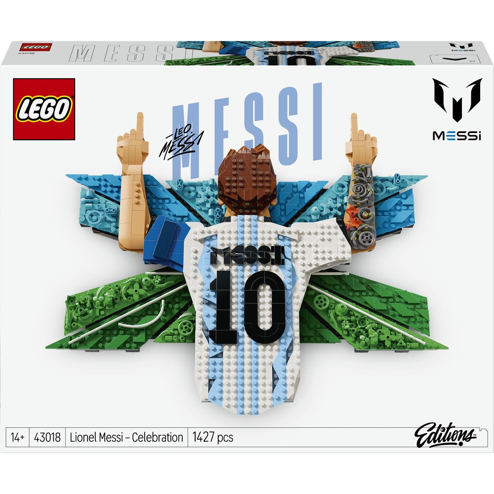 LEGO Editions: Lionel Messi Sarbatorire 43018, 14 ani+, 1427 piese