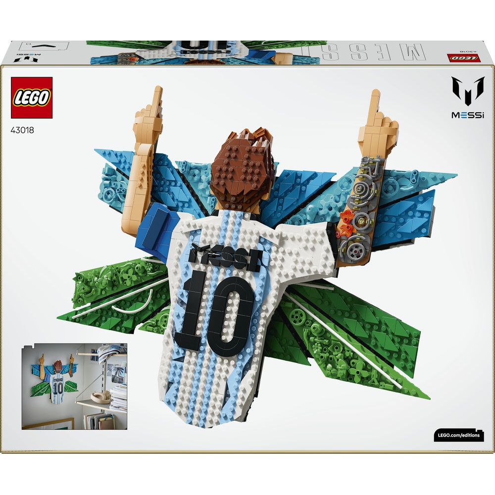 LEGO Editions: Lionel Messi Sarbatorire 43018, 14 ani+, 1427 piese