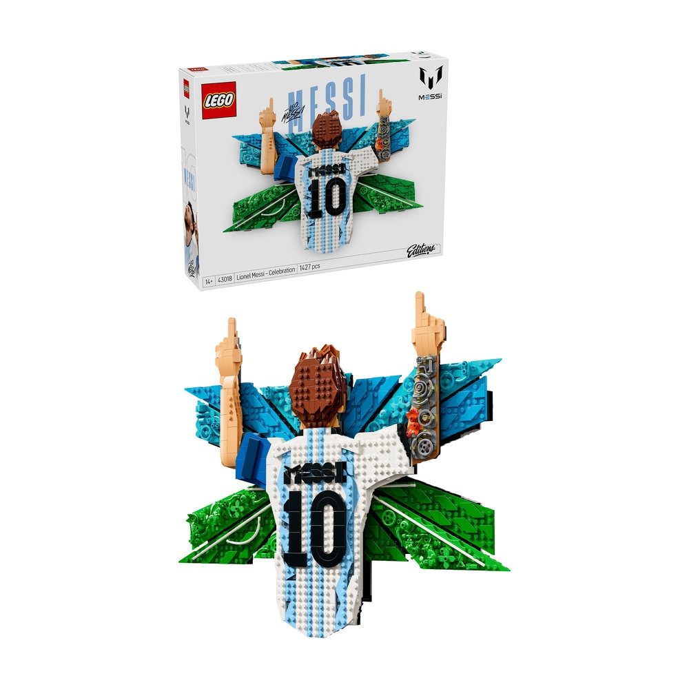 LEGO Editions: Lionel Messi Sarbatorire 43018, 14 ani+, 1427 piese