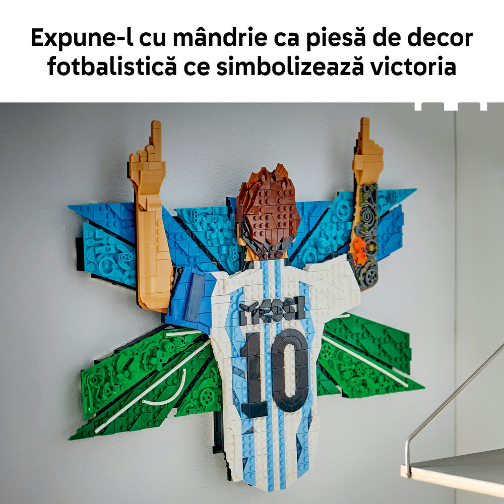 LEGO Editions: Lionel Messi Sarbatorire 43018, 14 ani+, 1427 piese