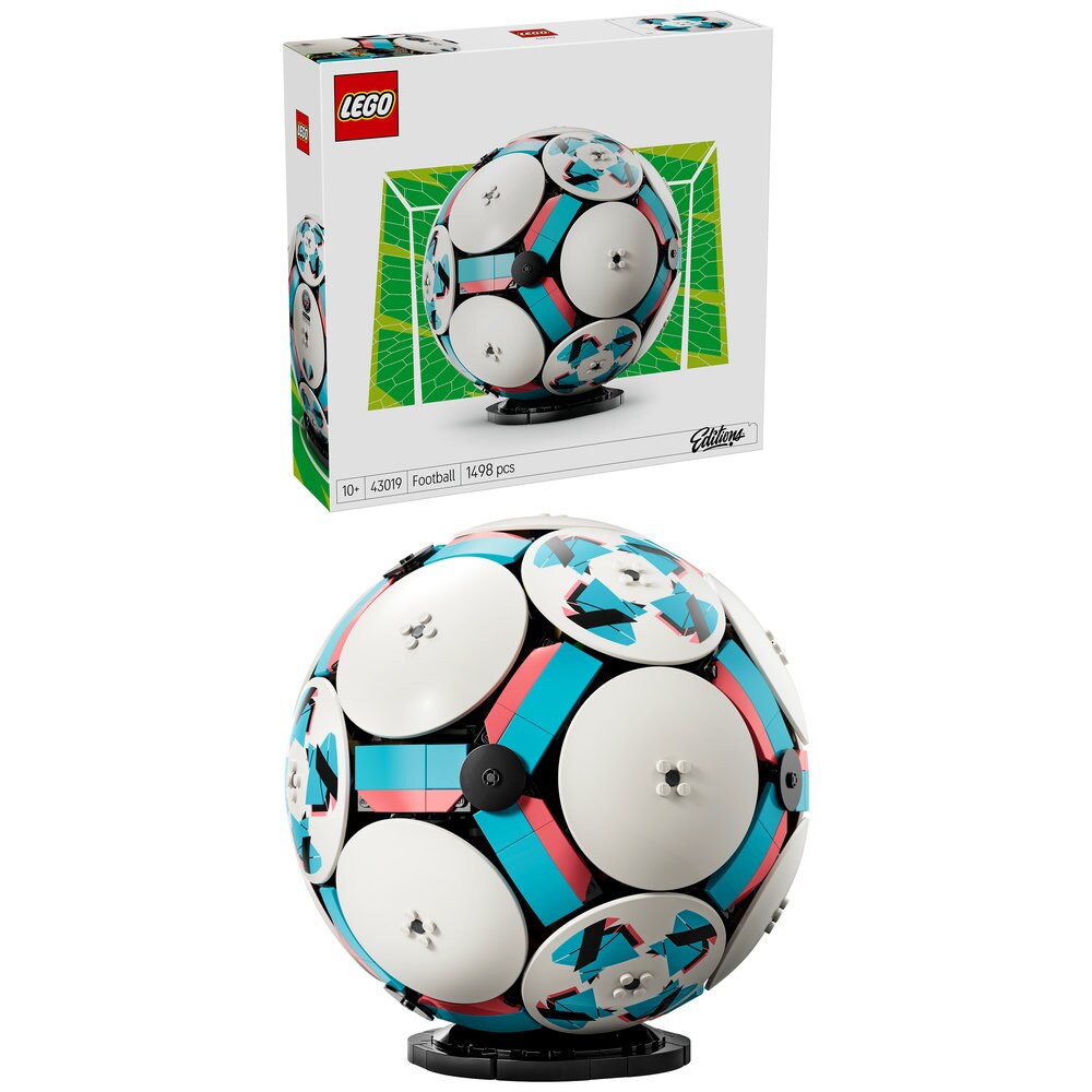 LEGO Editions Football: Minge de fotbal 43019, 10 ani+, 1498 piese