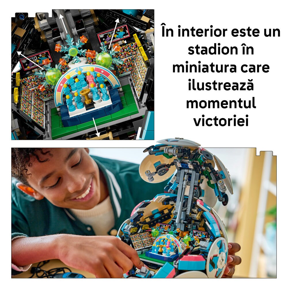 LEGO Editions Football: Minge de fotbal 43019, 10 ani+, 1498 piese