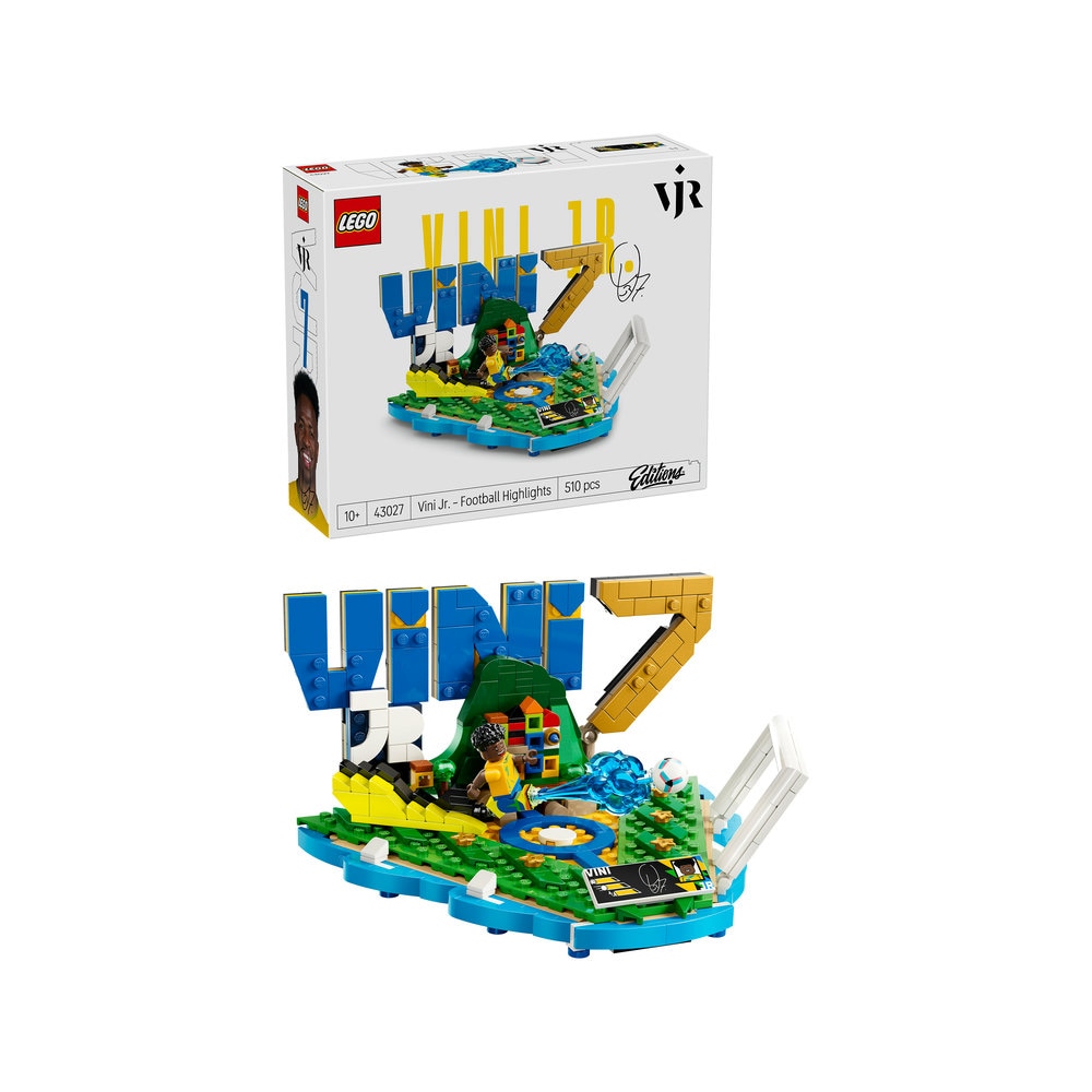 LEGO Editions: Vini Jr. Momente importante din fotbal 43027, 10 ani+, 510 piese