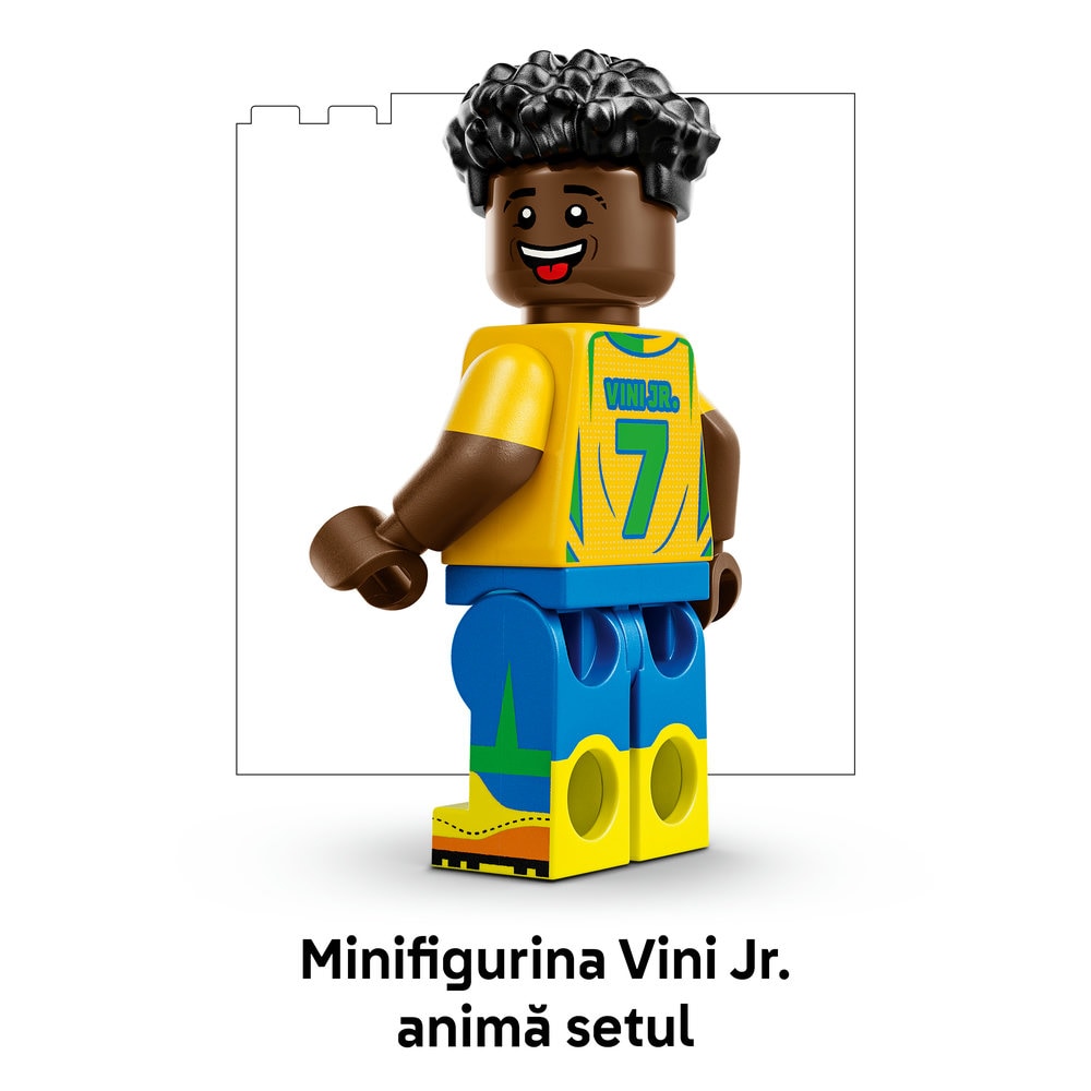 LEGO Editions: Vini Jr. Momente importante din fotbal 43027, 10 ani+, 510 piese