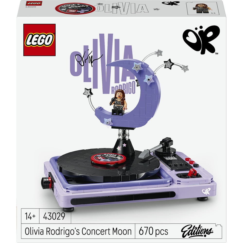 LEGO Editions: Music - Luna din concertele Oliviei Rodrigo 43029, 14 ani+, 670 piese