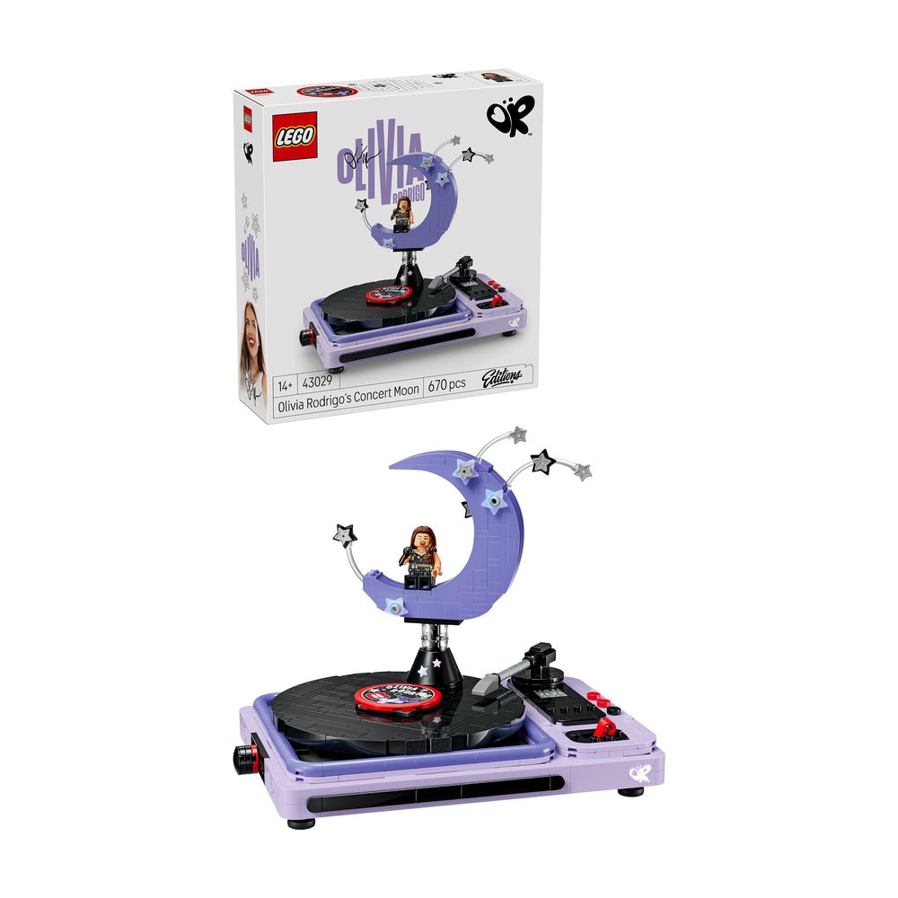 LEGO Editions: Music - Luna din concertele Oliviei Rodrigo 43029, 14 ani+, 670 piese