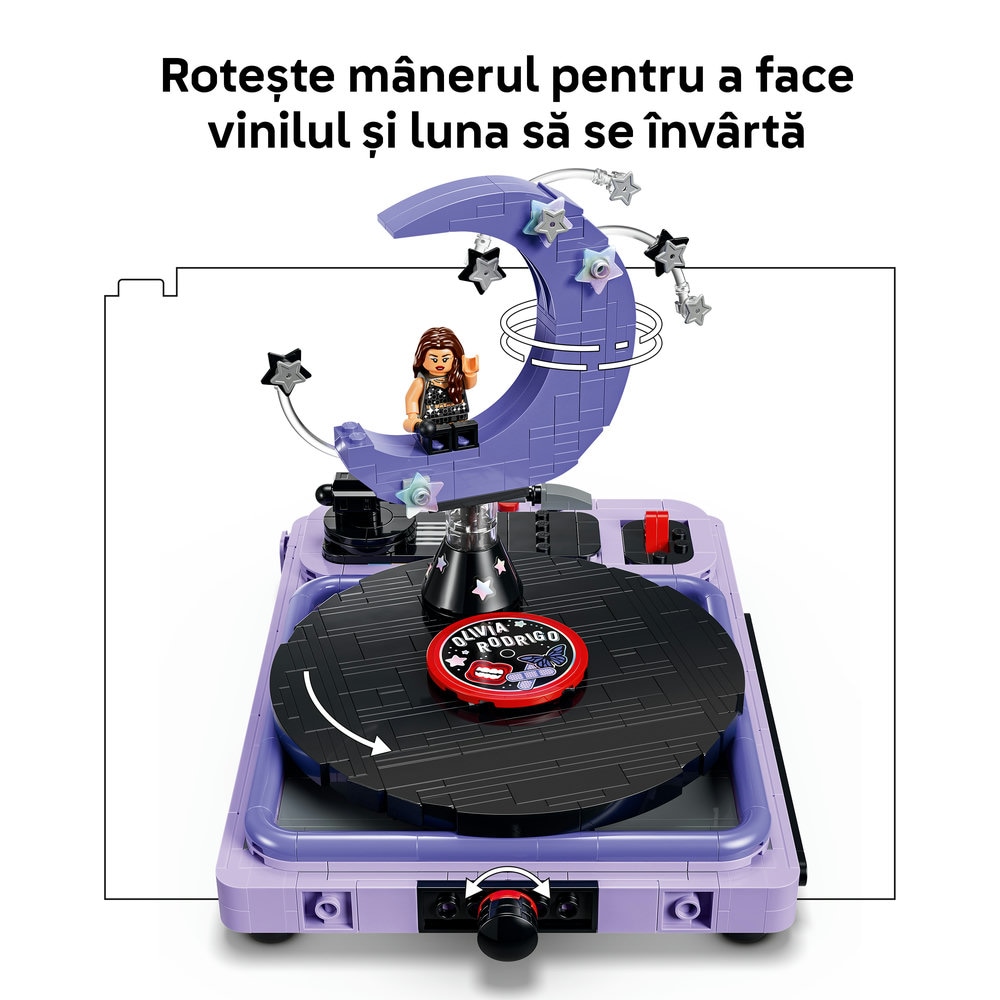 LEGO Editions: Music - Luna din concertele Oliviei Rodrigo 43029, 14 ani+, 670 piese