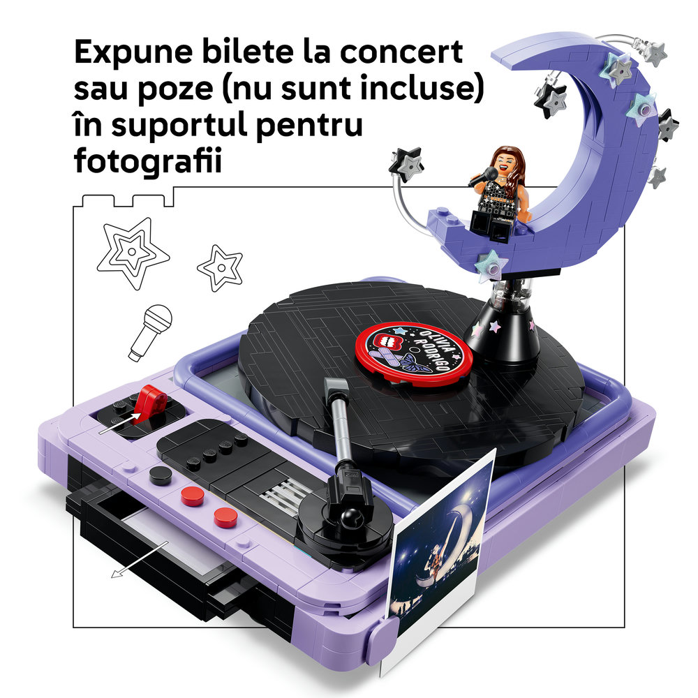 LEGO Editions: Music - Luna din concertele Oliviei Rodrigo 43029, 14 ani+, 670 piese