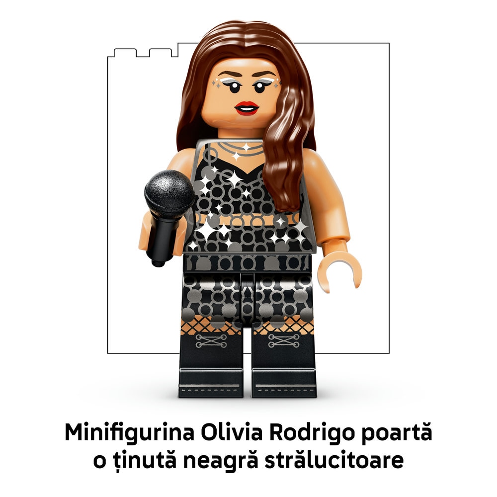 LEGO Editions: Music - Luna din concertele Oliviei Rodrigo 43029, 14 ani+, 670 piese