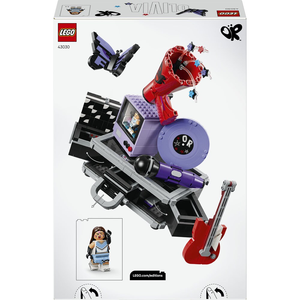 LEGO Editions: Music - Colectia secreta a Oliviei Rodrigo 430300, 10 ani+, 1085 piese