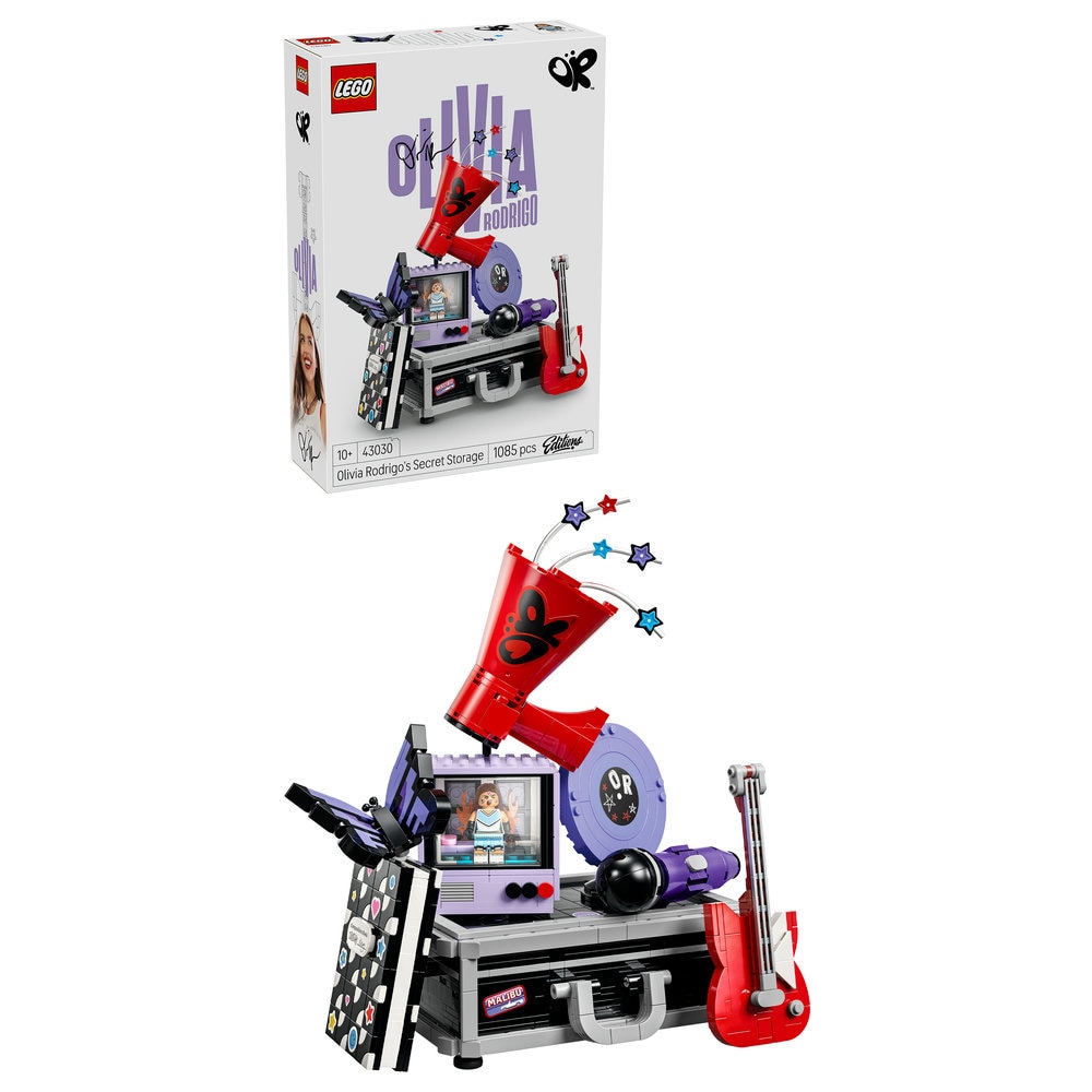 LEGO Editions: Music - Colectia secreta a Oliviei Rodrigo 430300, 10 ani+, 1085 piese