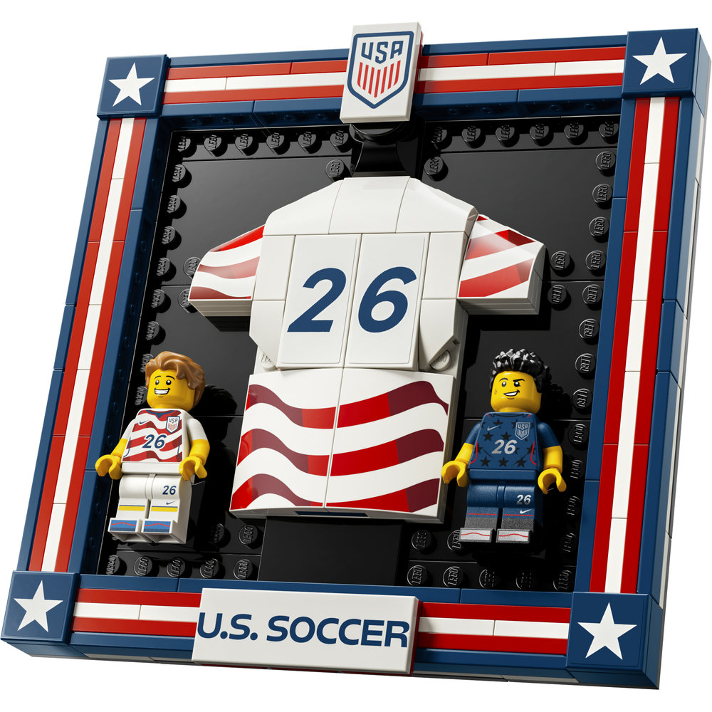 LEGO Editions: Tricoul echipei nationale de fotbal a SUA 2026 430330, 10 ani+, 167 piese