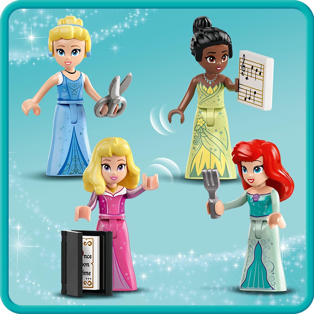 LEGO Disney Princess: Aventura la piata a printesei Disney 43246, 6 ani+, 817 piese
