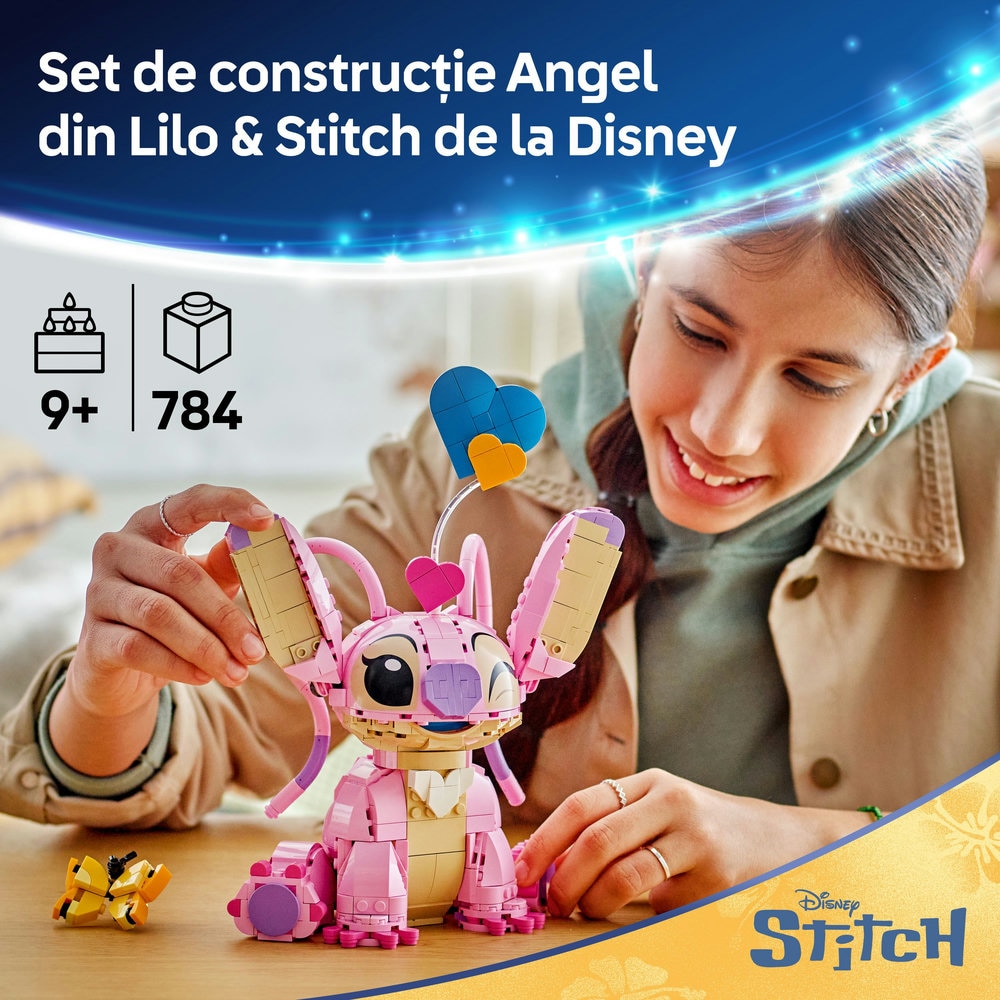 LEGO Disney Classic: Angel 43257, 9 ani+, 784 piese