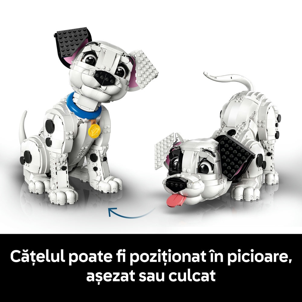 LEGO Disney Classic: Catelus din 101 dalmatieni 43269, 18 ani+, 1722 piese