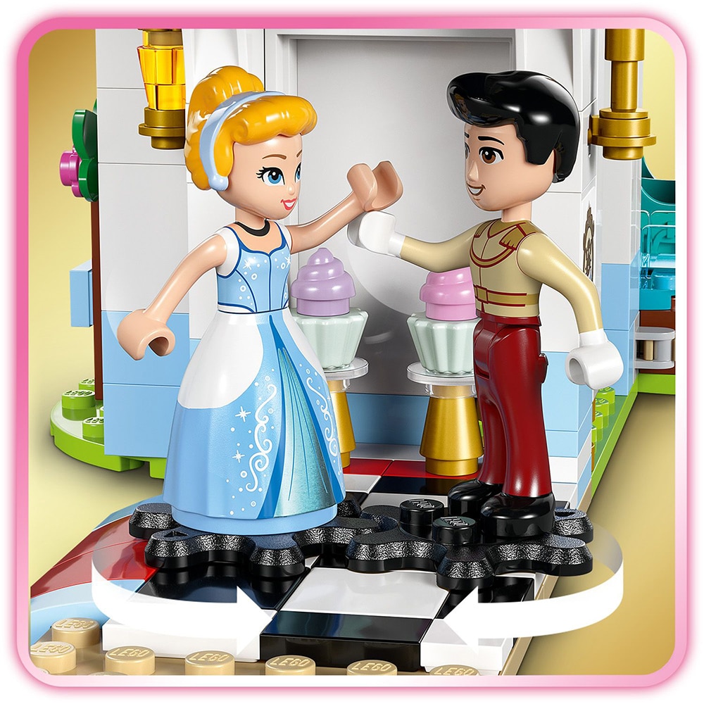 LEGO Disney Princess: Castelul si caleasca Cenusaresei 43275, 6 ani+, 596 piese