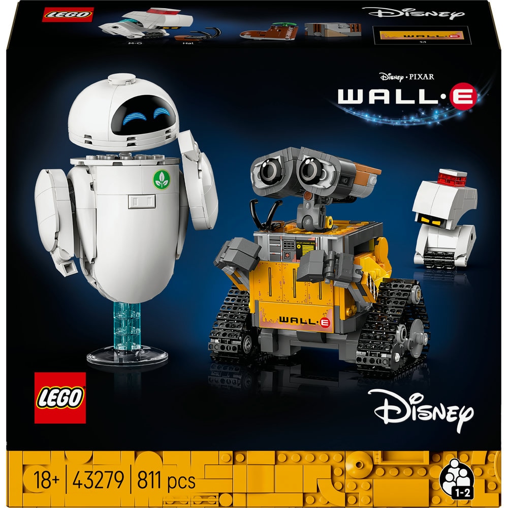LEGO Disney: Pixar WALL-E si EVE 43279, 18 ani+, 811 piese