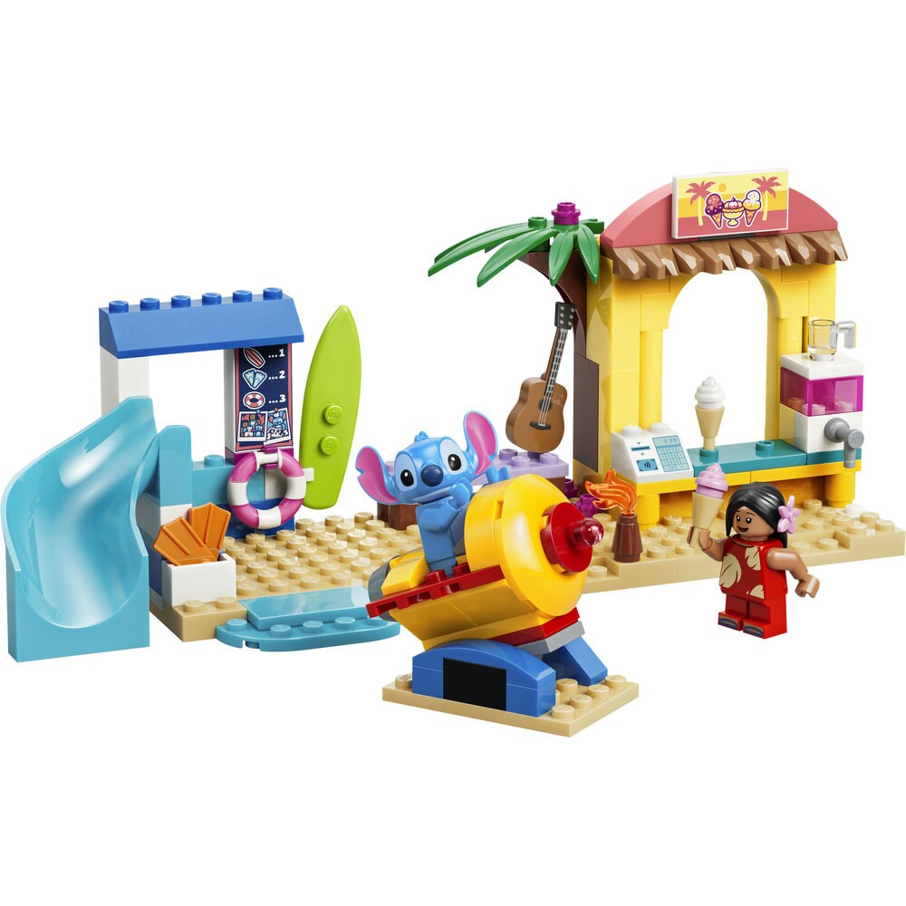 LEGO Disney: Classic - Distractie pe plaja cu Lilo si Stitch 43280, 4 ani+, 113 piese