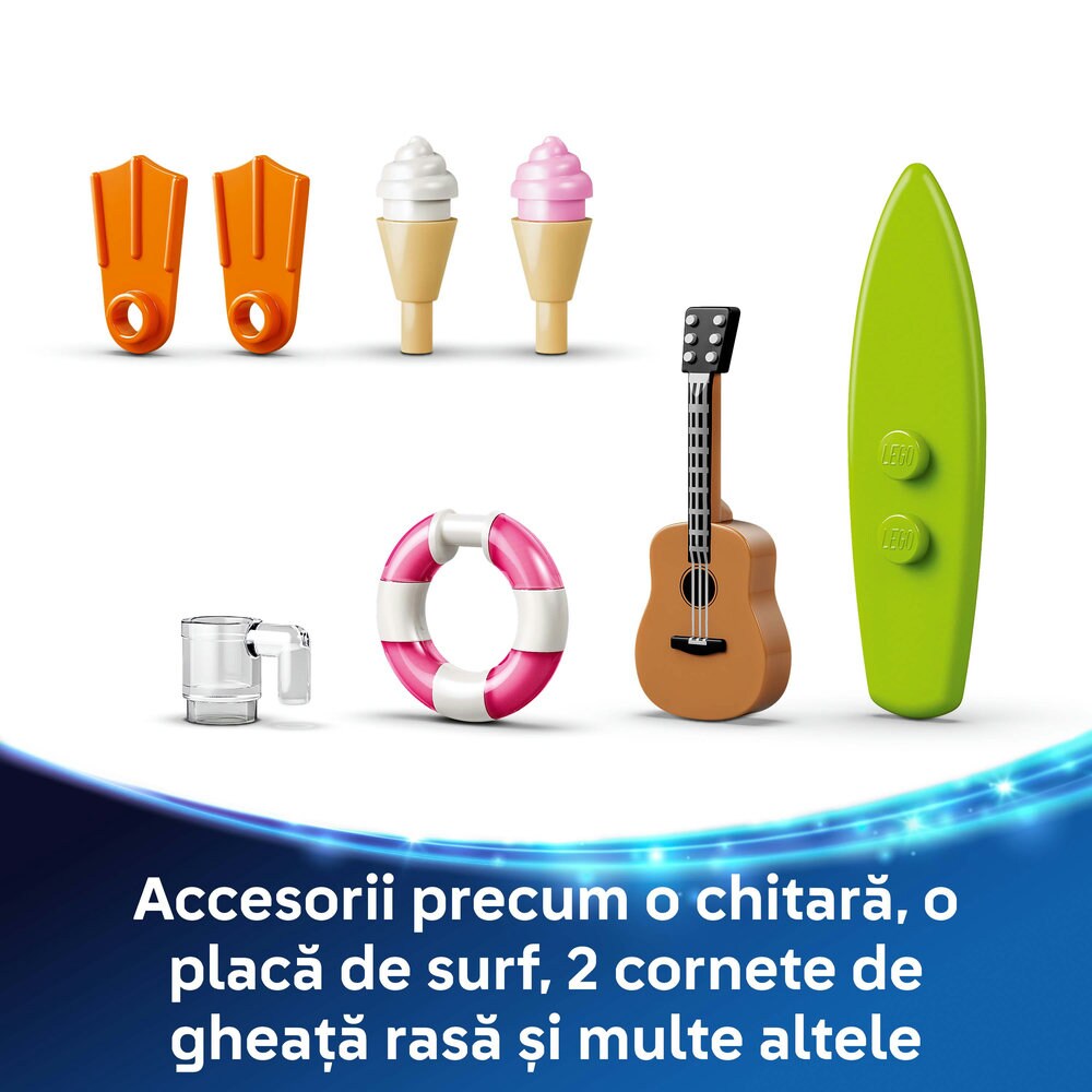 LEGO Disney: Classic - Distractie pe plaja cu Lilo si Stitch 43280, 4 ani+, 113 piese