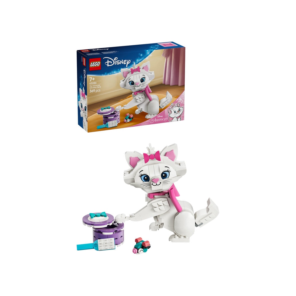 LEGO Disney Classic: Adorabila Marie din Pisicile aristocrate 43286, 7 ani+, 369 piese