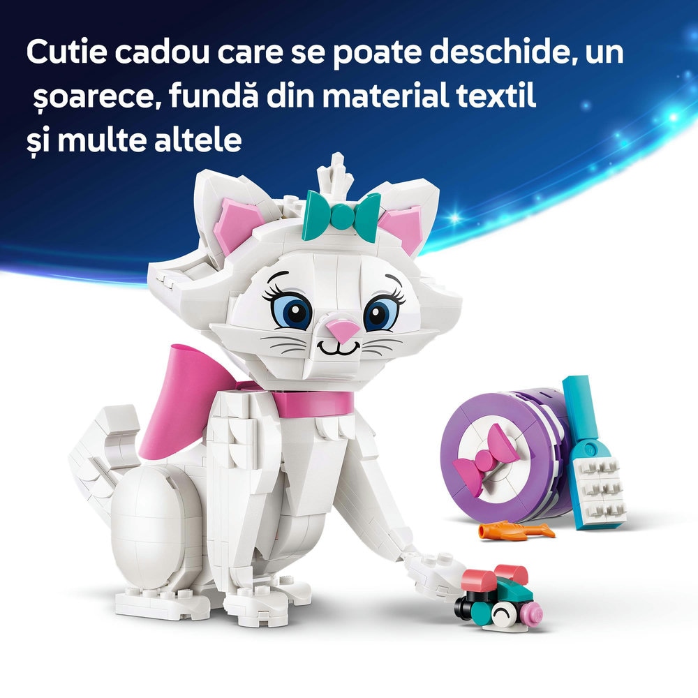 LEGO Disney Classic: Adorabila Marie din Pisicile aristocrate 43286, 7 ani+, 369 piese