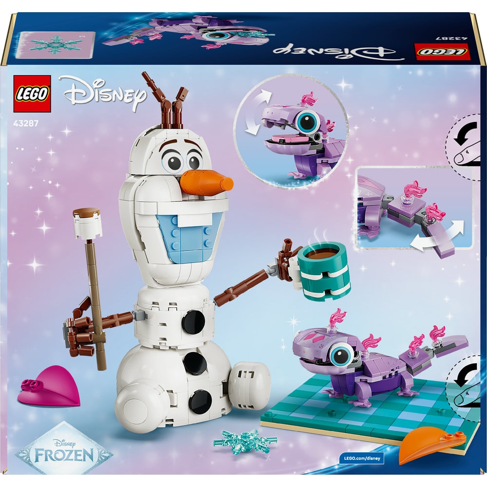LEGO Disney Princess: Distractie la picnic cu Olaf si Bruni 43287, 7 ani+, 478 piese