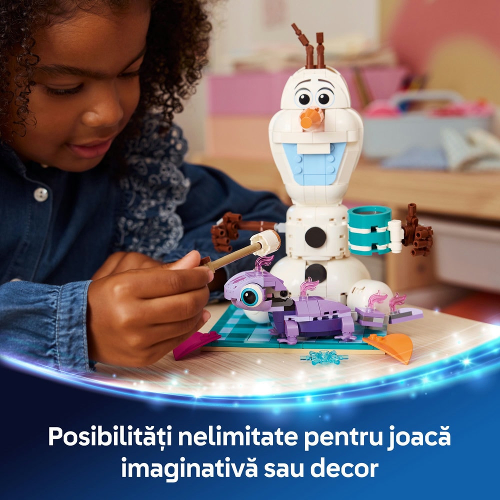 LEGO Disney Princess: Distractie la picnic cu Olaf si Bruni 43287, 7 ani+, 478 piese