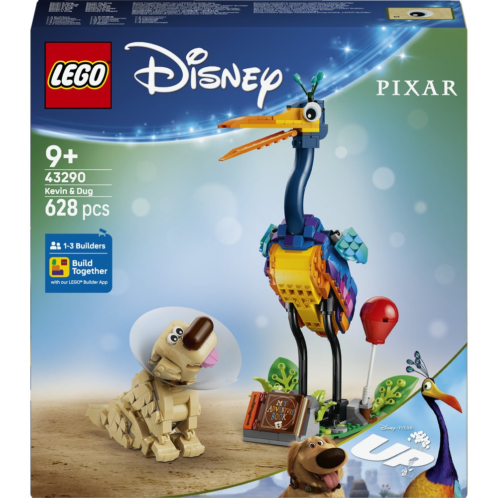 LEGO Disney: Pixar Kevin si Dug 432900, 9 ani+, 628 piese