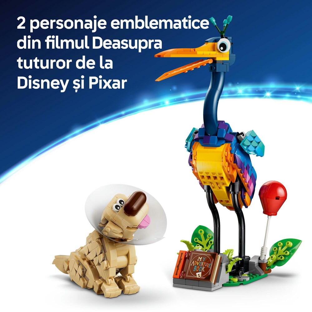 LEGO Disney: Pixar Kevin si Dug 432900, 9 ani+, 628 piese