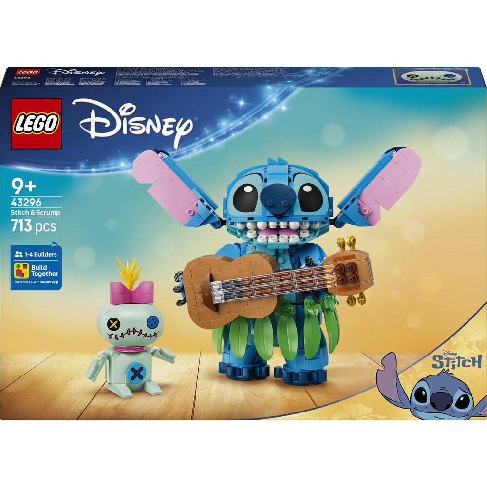 LEGO Disney: Classic - Stitch si Scrump 43296, 9 ani+, 713 piese