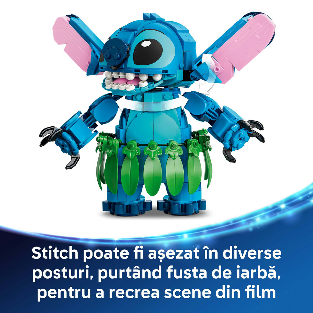 LEGO Disney: Classic - Stitch si Scrump 43296, 9 ani+, 713 piese
