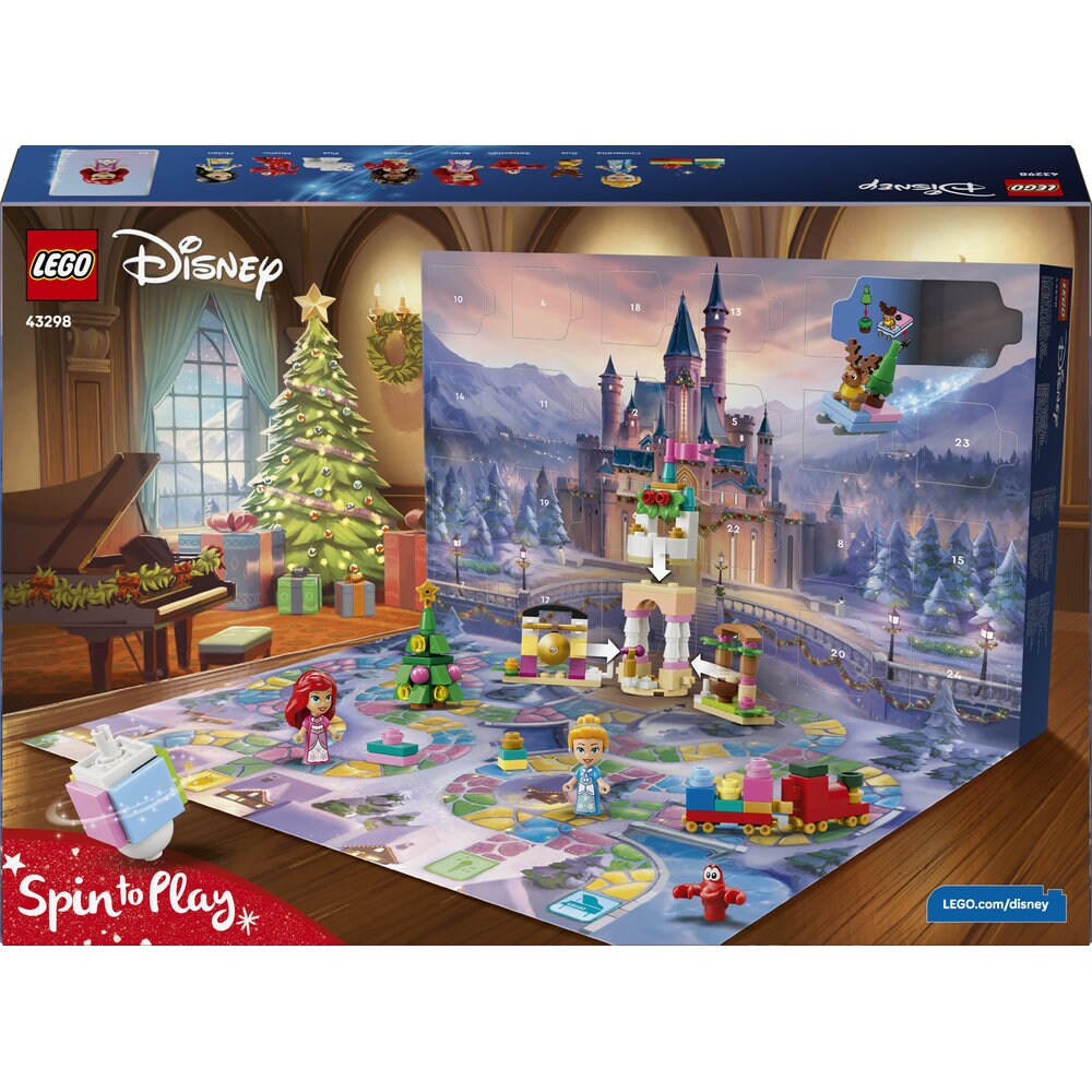 LEGO Disney Princess: Calendar de advent 2026 43298, 5 ani+, 290 piese