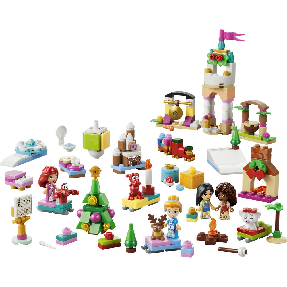 LEGO Disney Princess: Calendar de advent 2026 43298, 5 ani+, 290 piese