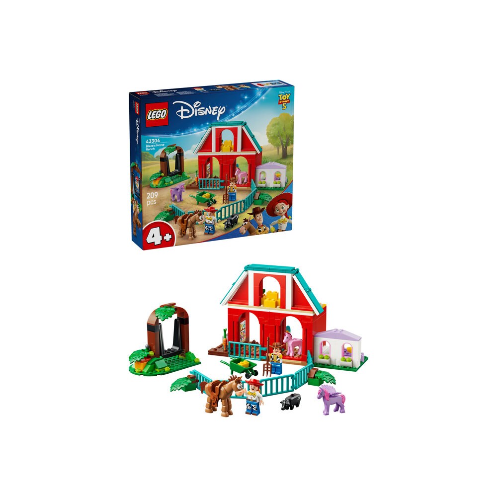 LEGO Disney: Pixar - Ferma de cai a lui Blaze 43304, 4 ani+, 209 piese