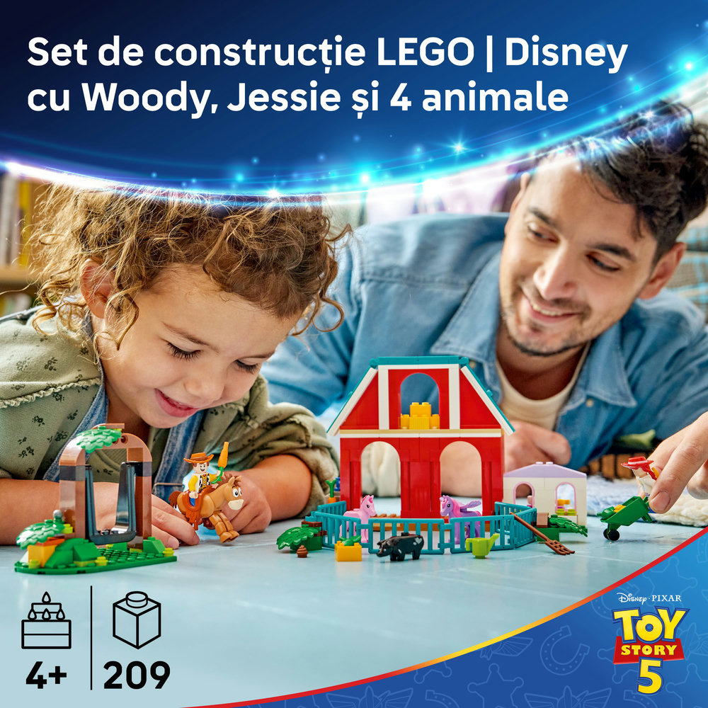 LEGO Disney: Pixar - Ferma de cai a lui Blaze 43304, 4 ani+, 209 piese