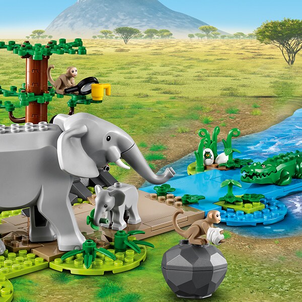 LEGO City: Operatiune de salvare a animalelor salba 60302, 6 ani+, 525 piese