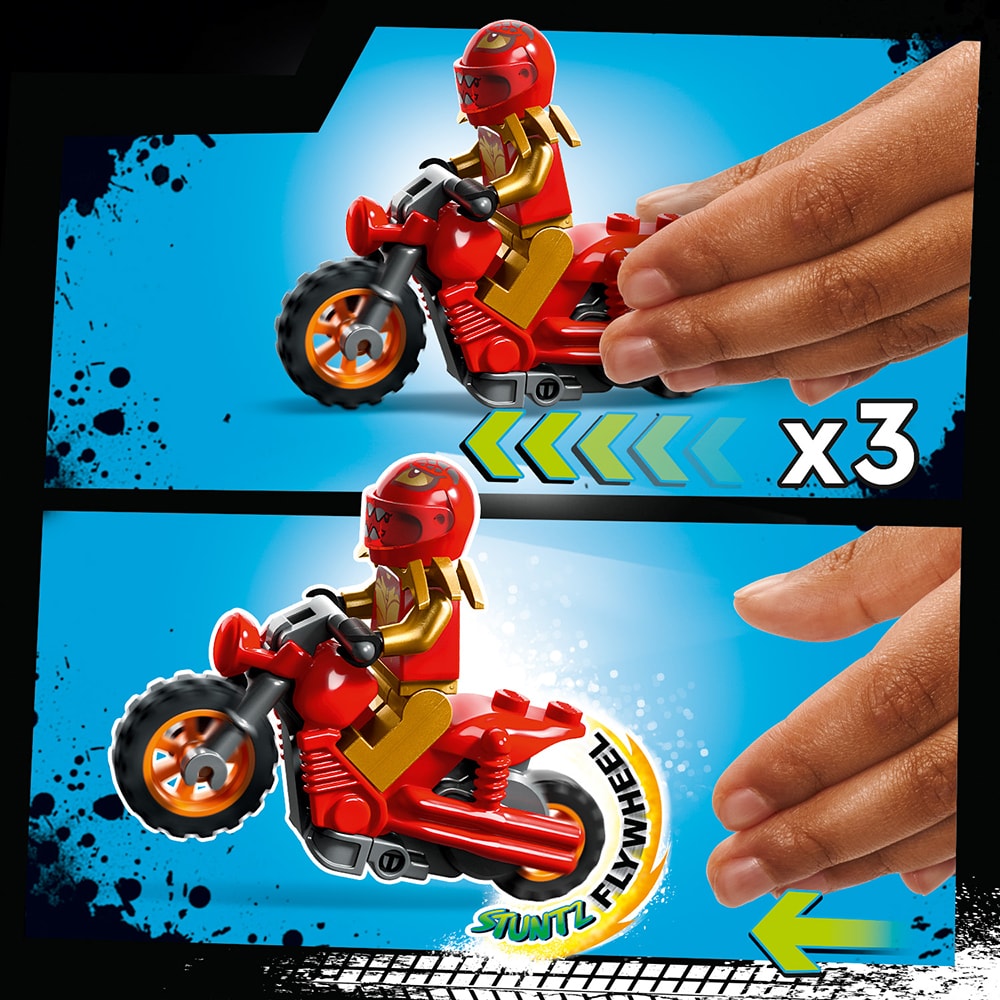 LEGO City: Provocarea cascadorii cu rotiri 60360, 6 ani+, 117 piese