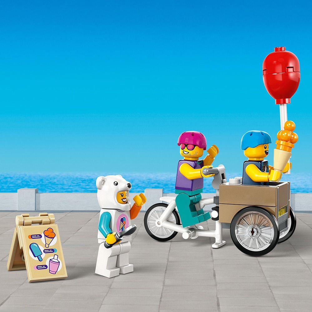 LEGO City: Magazin de inghetata 60363, 6 ani+, 296 piese
