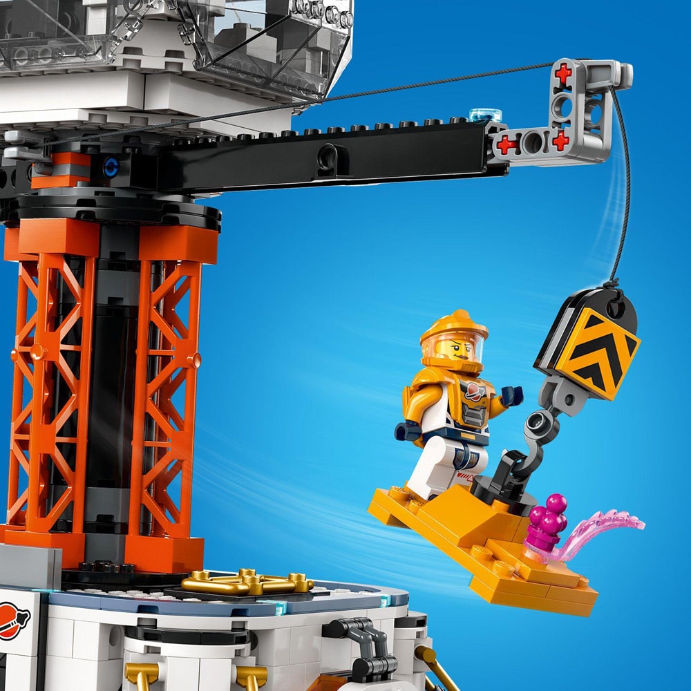 LEGO City: Baza spatiala si platforma de lansare a rachetei 60434, 8 ani+, 1422 piese
