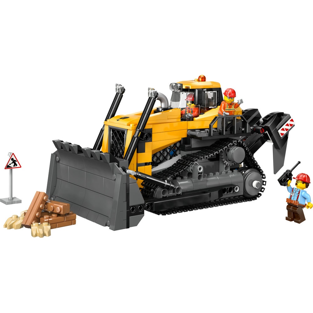LEGO City: Buldozer galben 60466, 8 ani+, 682 piese