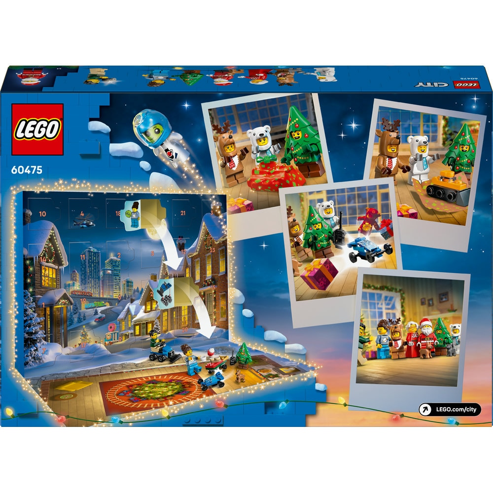LEGO City: Calendar de advent 2025 60475, 5 ani+, 186 piese