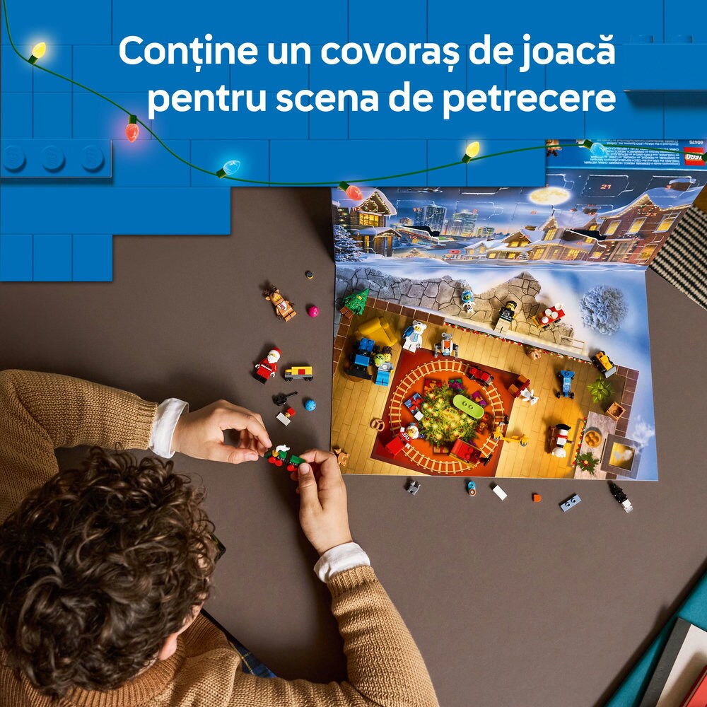 LEGO City: Calendar de advent 2025 60475, 5 ani+, 186 piese
