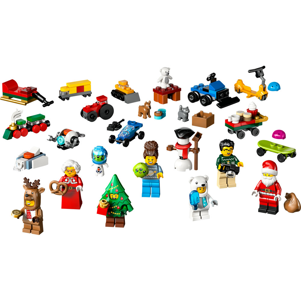 LEGO City: Calendar de advent 2025 60475, 5 ani+, 186 piese